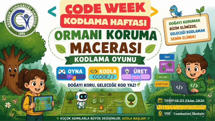 Ormanı Koruma Kodlama Oyunu